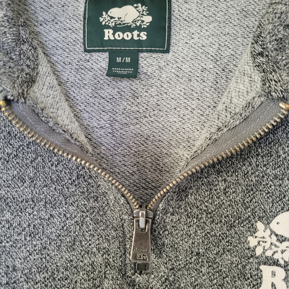 Roots Original Zip Polo Sweatshirt - Picture 5 of 8